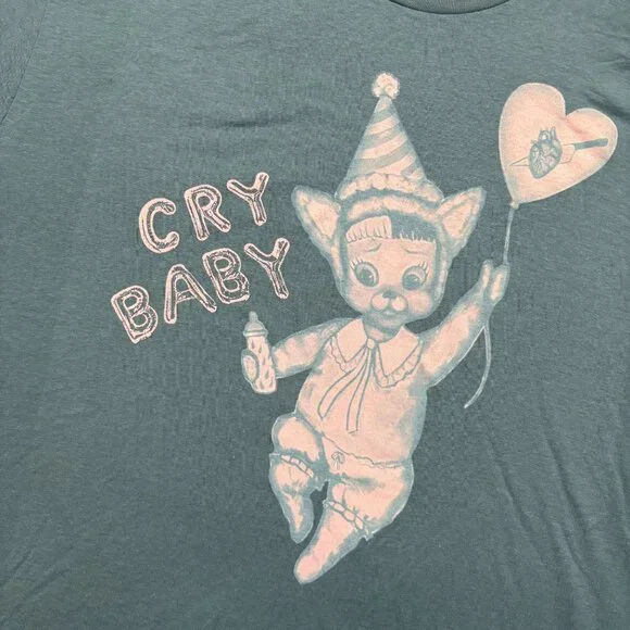 Melanie Martinez Cry Baby Album Blue T-Shirt Size Extra Large - Picture 4 of 5
